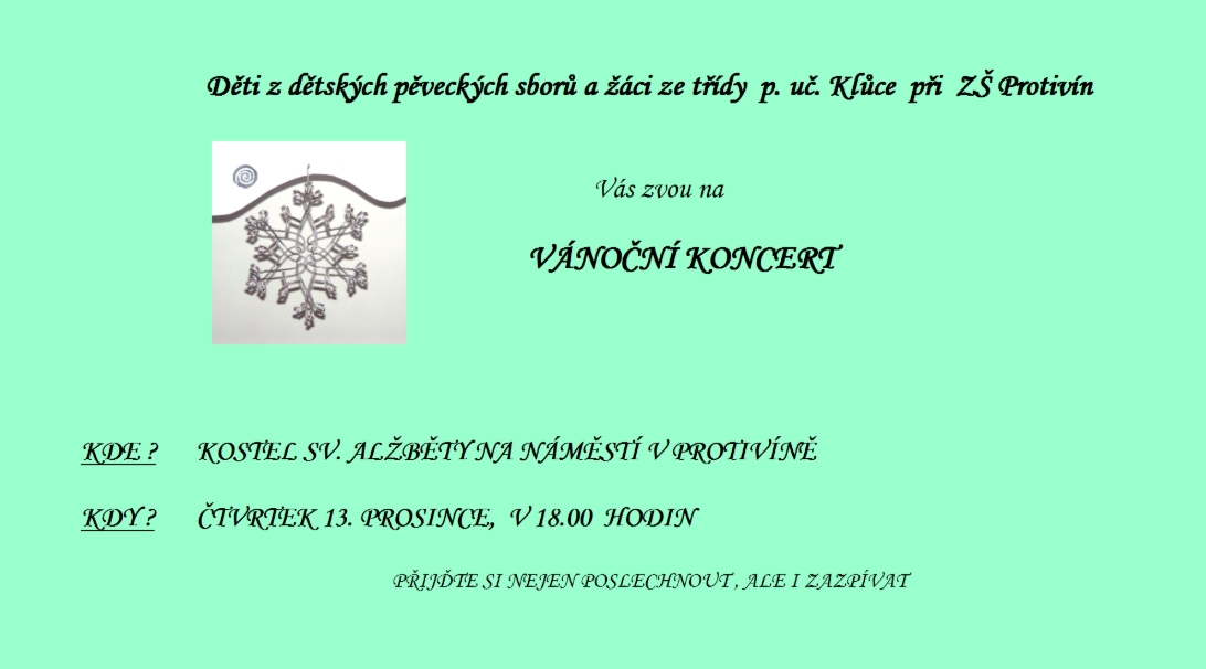 Vánoční koncert